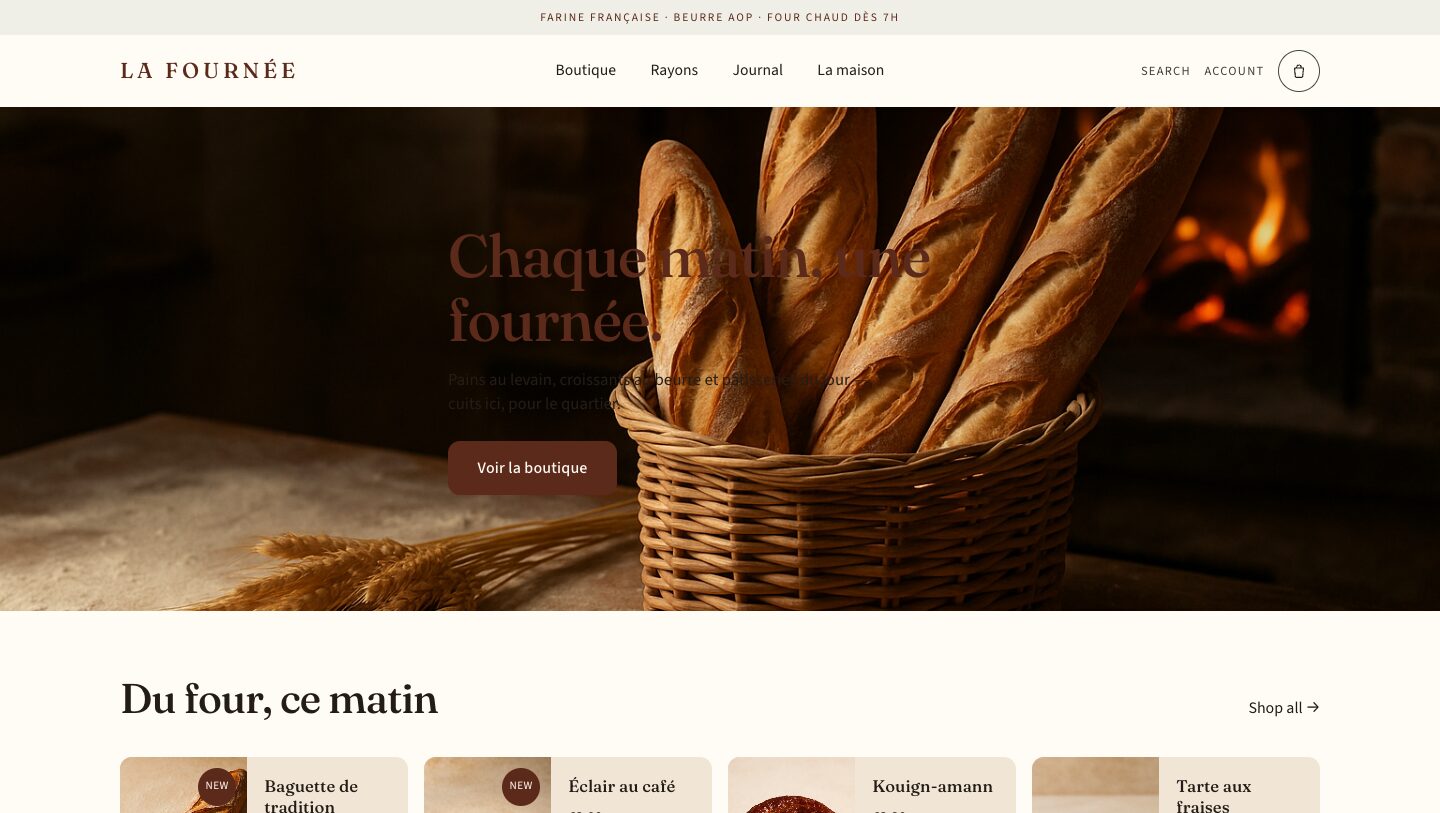 Preview of the Peinturolo theme