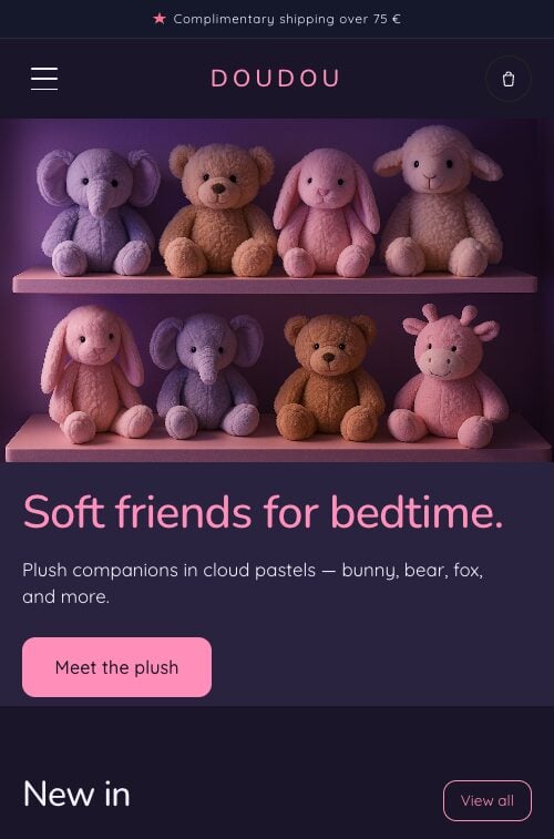 Aperçu du thème Doudou